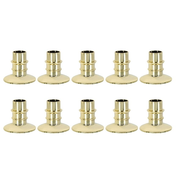 unbranded 10 Pcs Creative Plastic Candle Holders Restaurant Hotel Candlestick Decorations