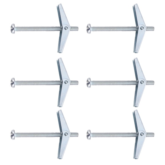10 Pcs Self Drilling Anchors and Self Tapping Screws in Carbon Steel for Strong Anchoring
