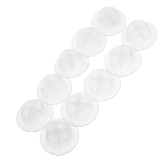 10pcs Universal Fan Blade Nut Covers Plastic Electric Fan Nut Caps Replacement Parts