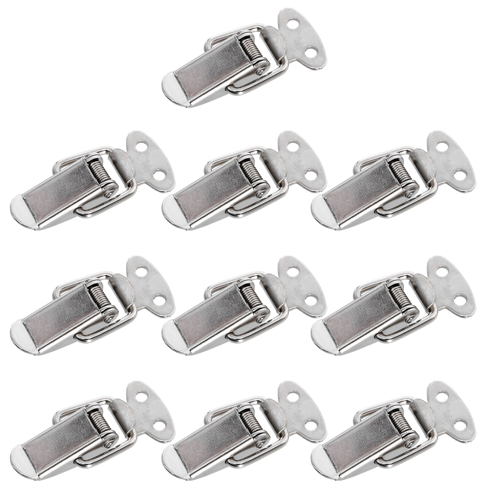 unbranded 10 Pcs Gate Lock Luggage Locks Spring Toolbox Latch - Walmart.com