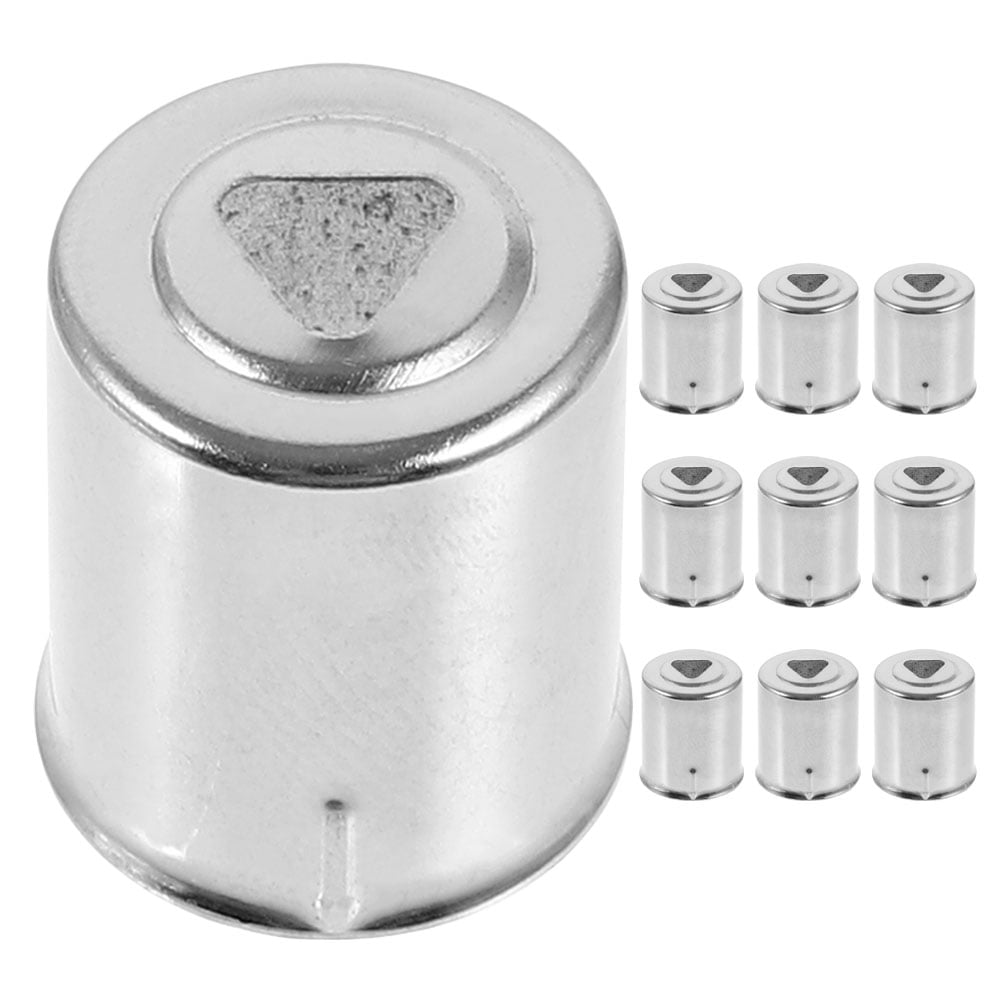 unbranded 10 Pcs Microwave Shelf Oven Rack Magnetron Emitter 1.50X1.40X1.40CM Silver