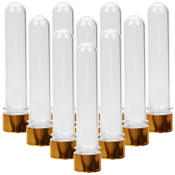 VERDANVERSE Storage Vials Aluminum 10Pcs 5.5x1.2In