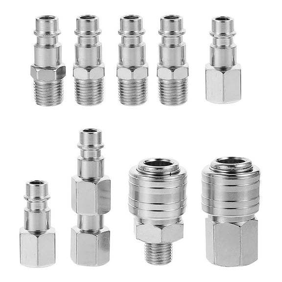 unbranded  10 Pcs Pneumatic Connector Quick-release Couplers