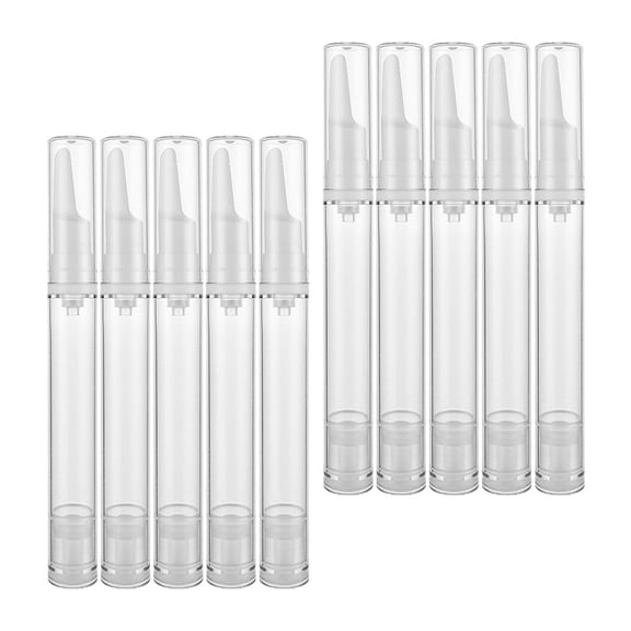 10 Pcs Pump Bottles for Eye Cream, Vacuum Lotion Dispenser Containers, Travel Size Skincare Pump Bottles Set