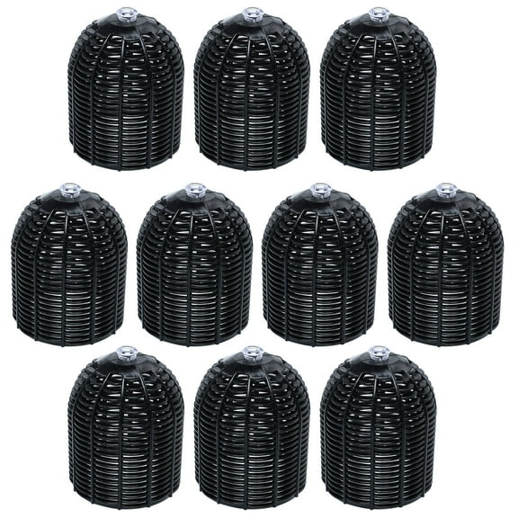 unbranded 10 Pcs Rattan Lampshade Decorative String Light Decoration