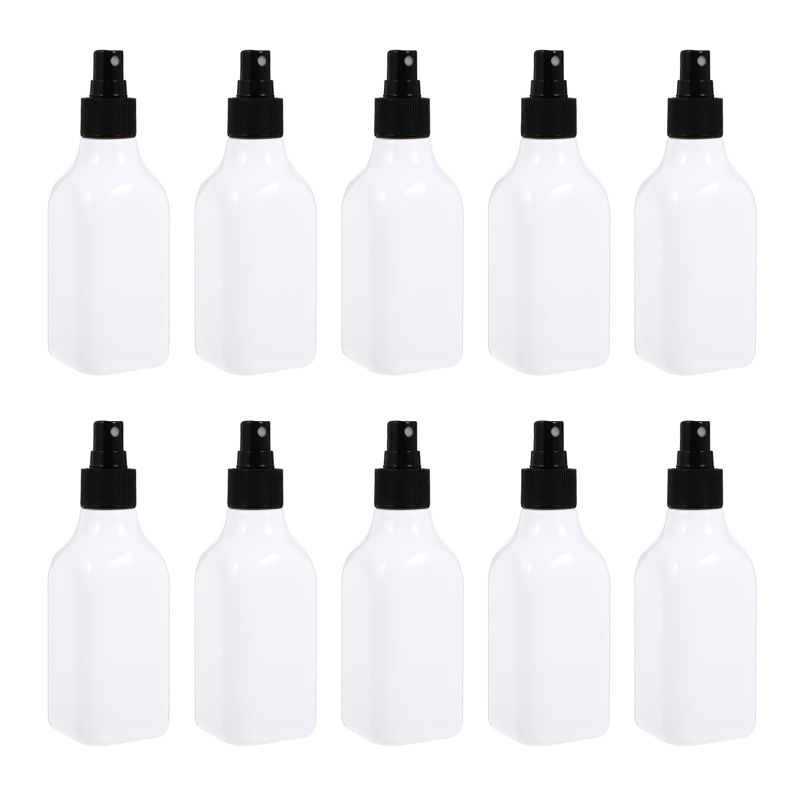 YSNOOWE 10Pcs Black Spray Bottles Refillable Travel Containers for Home Use