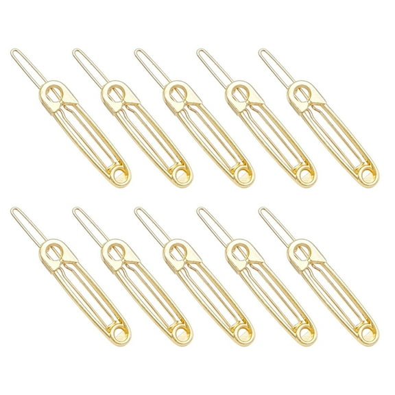 unbranded 10 Pcs Straight Pipe Straws Hollow Out Hair Accessories Cloud Shape