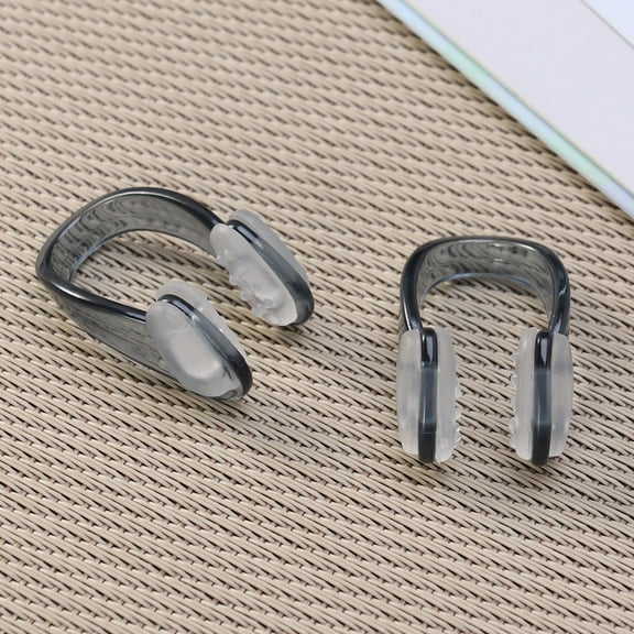 unbranded  10 Pcs Swimming Nose Clip Pegs for Goggles Adult Plug Black