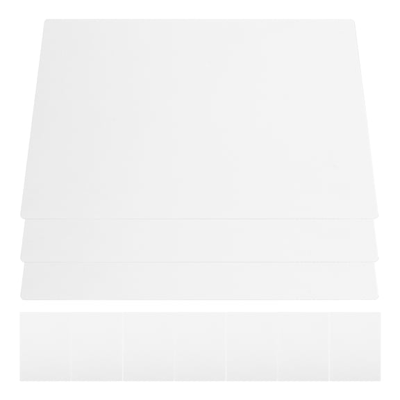 YSNOOWE Heat Transfer Printing Sublimation Card White Plastic 10pcs