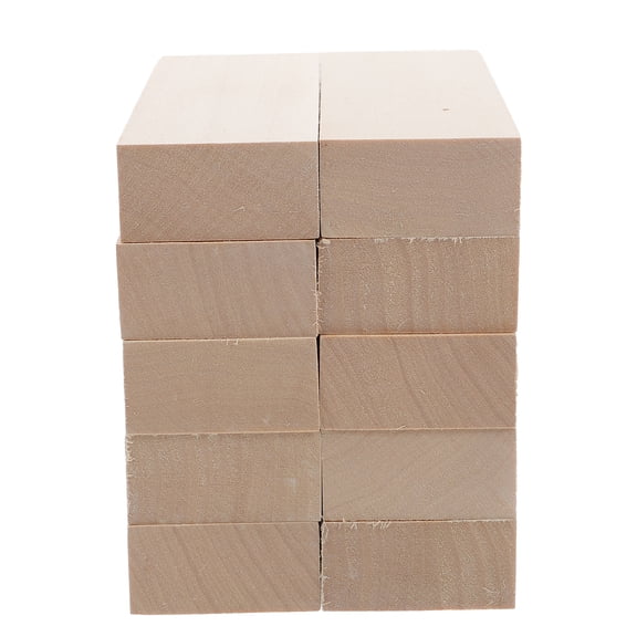 Wooden Craft Plank Carving Blocks Plywood Board Cutting Blanks for Art Projects and Woodworking