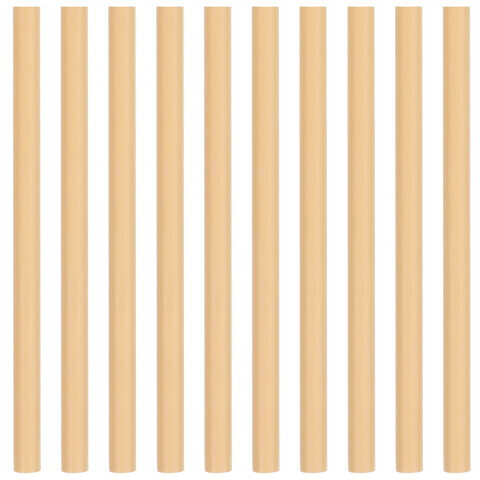 unbranded 10 Pcs Yerba Bamboo Straw Juice Straws Drinking Straws Travel 20.2X1X1CM