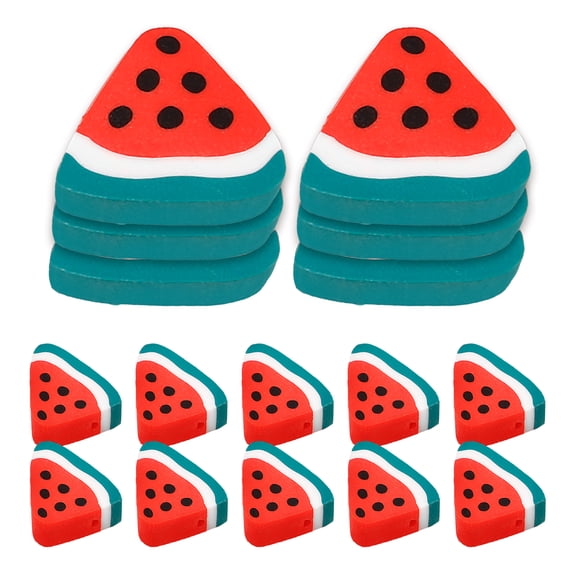 unbranded 100 Pcs Fun Watermelon Clay Slices 0.80X0.60X0.40CM