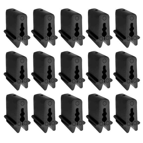 100 Pcs Greenhouse Plastic Clips for Garden Fixing, Reusable Sunshade Net Buckles, Multi-Functional Greenhouse Accessories in Green