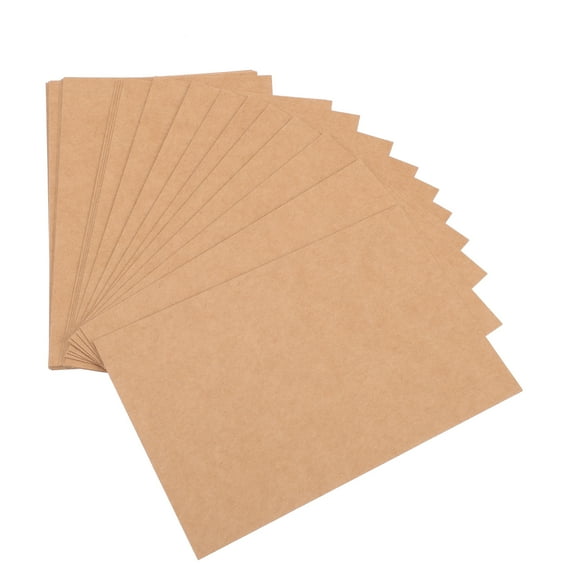 unbranded  100 Pcs Hand-painted Empty Cards Double-side Graffiti White DIY Postcard Student