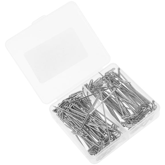 100pcs Silver Metal Sewing Needles for Daily Use Durable and Versatile Craft Tools