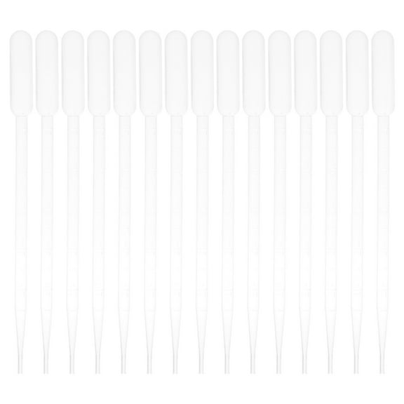 MOKKHNB Oil Pipette Dropper Transparent 100Pcs 3Ml