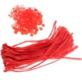 thumbnail image 1 of unbranded  100 Pcs Large Mesh Bags Fruit for Storage Tote Shopping Red, 1 of 1