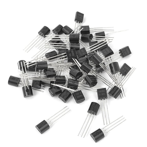 WRISTBIQUE Electronic Kits Transistor Black 100Set