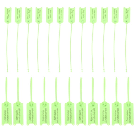 unbranded 100 Pcs Product Label Cable Ties Sticker Labels Light Green