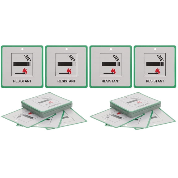 unbranded 100 pcs Furniture Fire Safety Labels Fire Safety Warning Labels Furniture Label