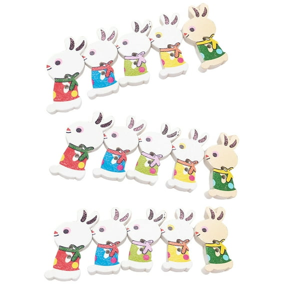 WESIEVYA Craft Buttons For Sweaters Wood Artisans 100Pack