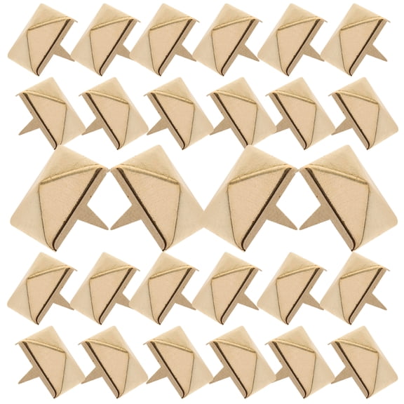 unbranded 100pcs Clothing Spike Studs Decorative Rivets Square Claw Studs Dressmaking Claw Nails