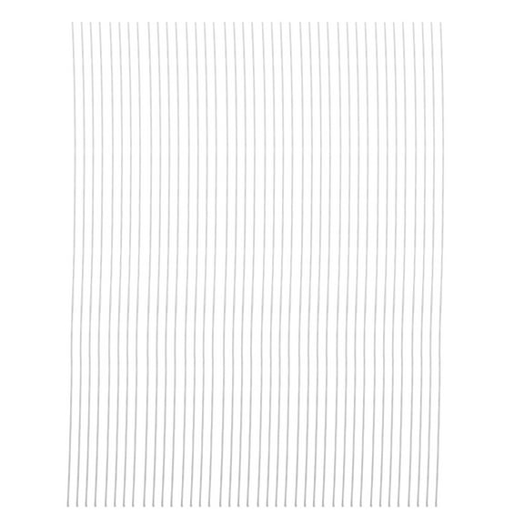 Hytrove 100pcs White Floral Stem Wire Flexible Wire for Paper Wrapped Flower Arrangements and Crafts