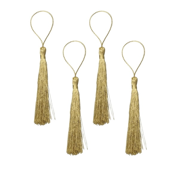 WRISTBIQUE Tassel Golden Craft Enthusiasts Graduation 100Pack 5.1In