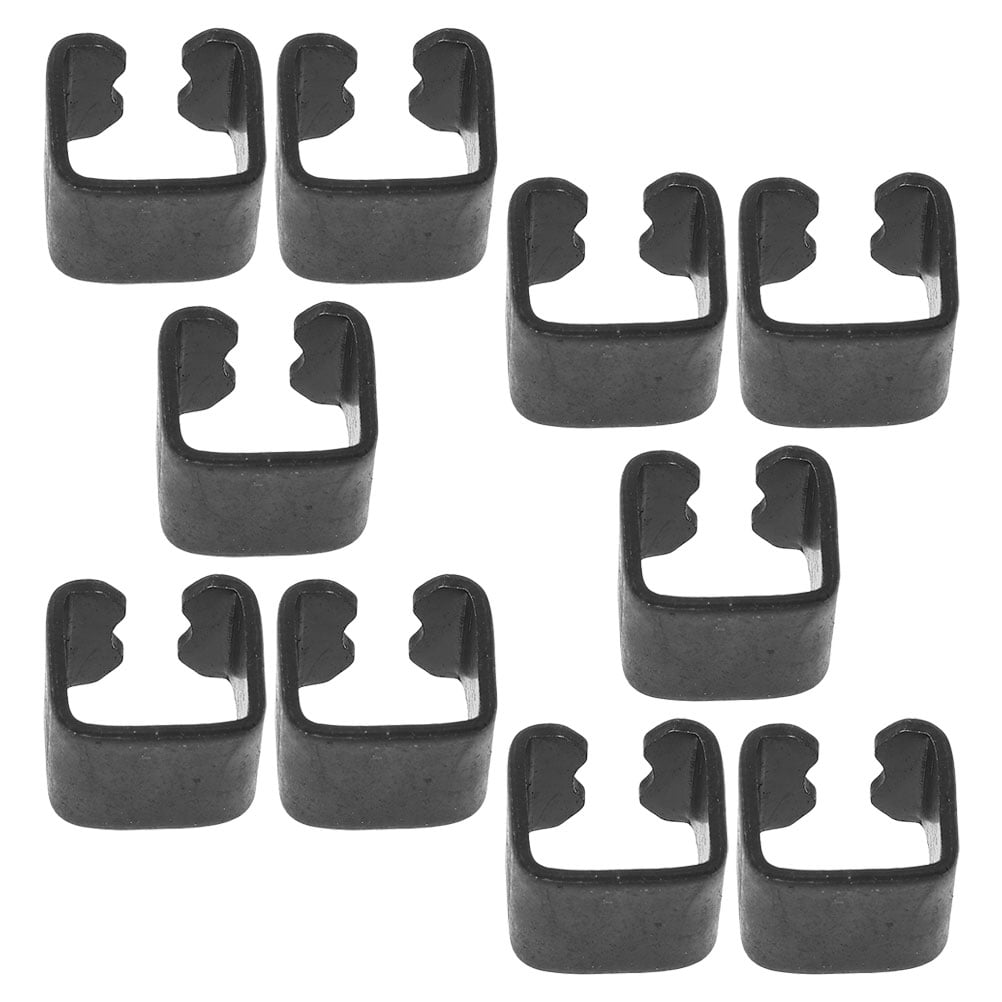 Unbranded 50 Pcs Self Adhesive Wire Fixer Fasteners Cable Organizer Wires Thread Holder White