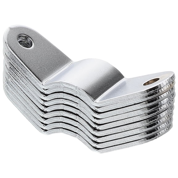 unbranded 10pcs Iron Drum Bracket Connectors Heavy Duty Snare Drum Lug Stable Drum Hardware For Drum Kit Parts Percussion Instrument Accessories