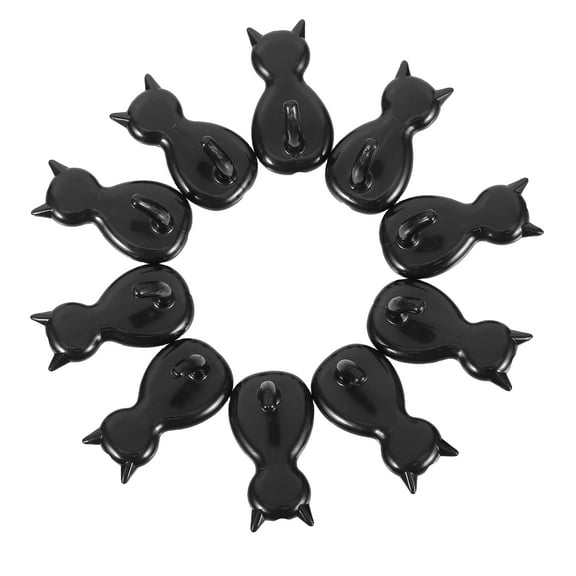 unbranded 10pcs J Shaped Hooks Wire Shelving Accessories Add On Storage Hanger Clip On Hanging Sink Grid Wire Rack Hooks For Kitchen Bedroom Office