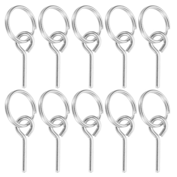 unbranded 10pcs Tent Outdoor Connect Pin Rope Connect Pin Camping Tent Accessories