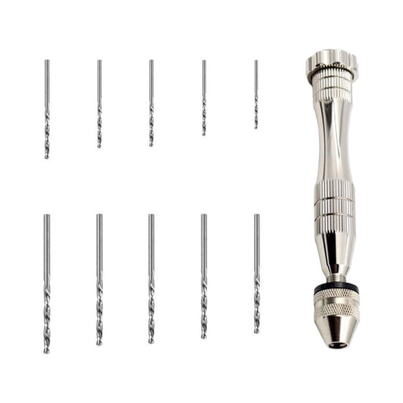 unbranded  11 Pcs/1 Pendant Rock Drill for Jewelry Making Rotary Tool Silver