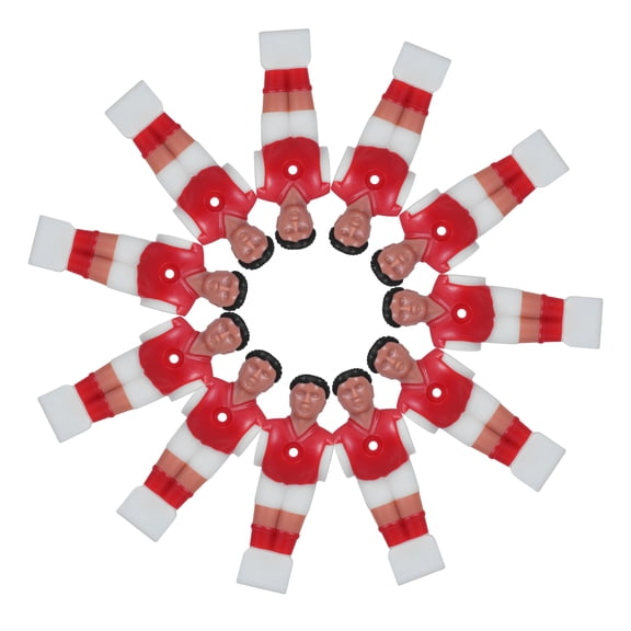 unbranded  11 Pcs Mini Table Top Football Game Foosball Player Man