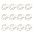 thumbnail image 1 of unbranded  12 Pcs Bridal Wrist Pearls Flower Accessories Bride Bridesmaid, 1 of 8