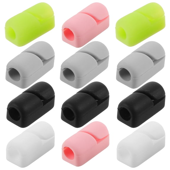 YSNOOWE Wire Management Cable Holders Assorted Color 12pcs
