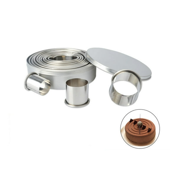 unbranded 12 Pcs Cake Tins for Baking Safe Tools Easy Mold Release