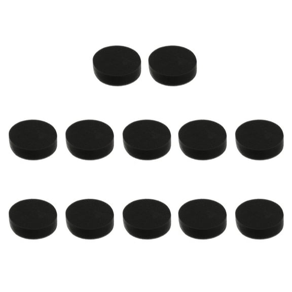 unbranded  12 Pcs Car Wash Sponge Wax Applicator Auto Polisher Pads Polishing Black