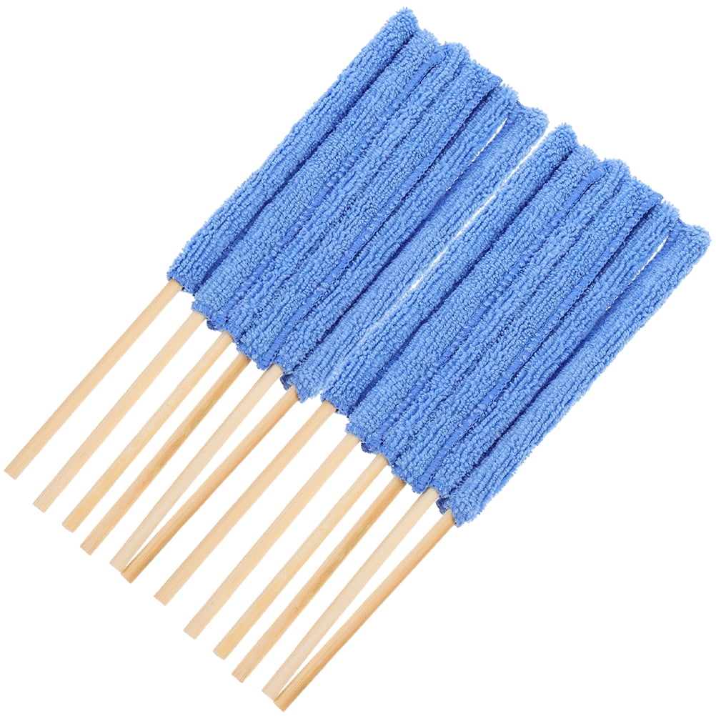 unbranded 12 Pcs Cleaning Supplies Cleaning Stick Space-saving Cleaner Baby 26X2CM Blue