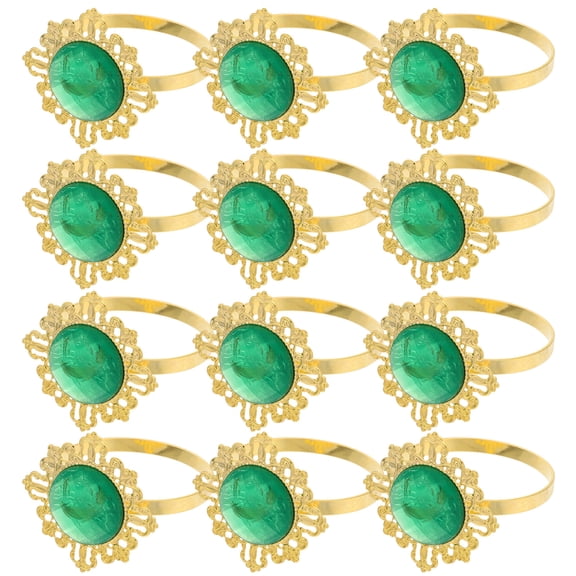 unbranded 12 Pcs Festoon Lights Outdoor Party Napkin Ring Decoration Dinner