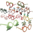 thumbnail image 1 of unbranded  12 Pcs Luau Party Decorations Favors Hawaiian Glasses Banquet, 1 of 8