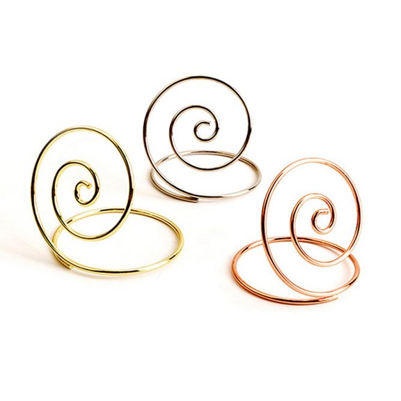 unbranded  12 Pcs Organizer Reception Ornament for Wedding Office Memo Holder