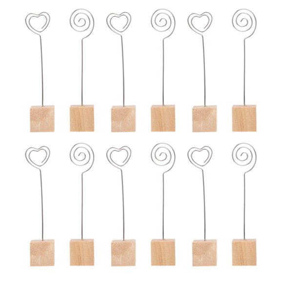 unbranded  12 Pcs Picture Frame Holder Stand Desktop Note Office