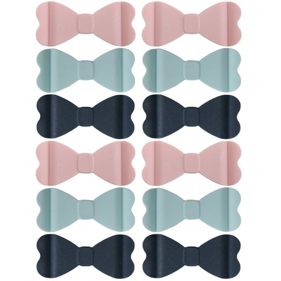 unbranded  12 Pcs Plug Holder Wire Holders Cord Management Winders for Cords