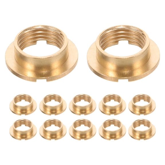 unbranded 12 Pcs Quartz Clock Accessories 1.10X1.10X0.40CM Golden