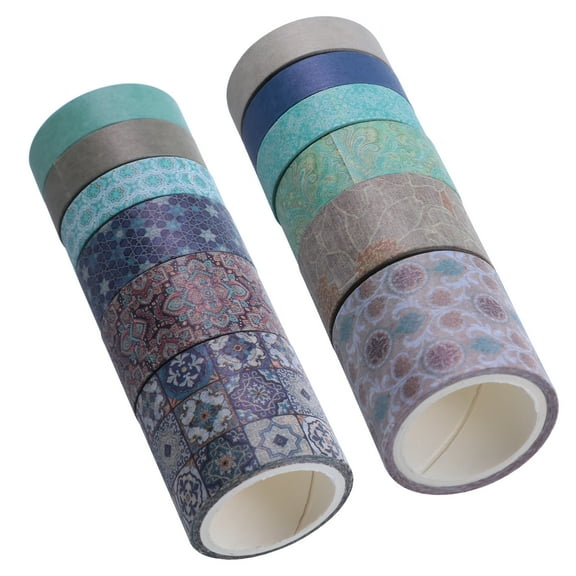 unbranded 12 Pcs Removable Vinyl Magnetic Tape Washi Tape Gift Tape Child 300x3x0.1cm