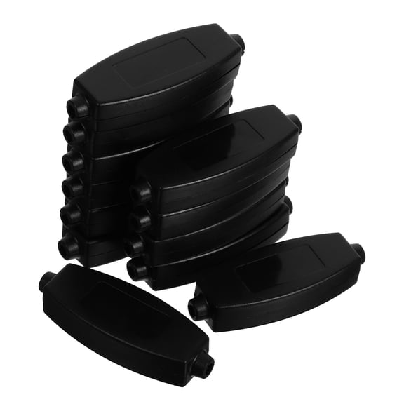 LITINKIMI Electric Distribution Box Project Box Black ABS Plastic 12pcs For Industrial Equipment