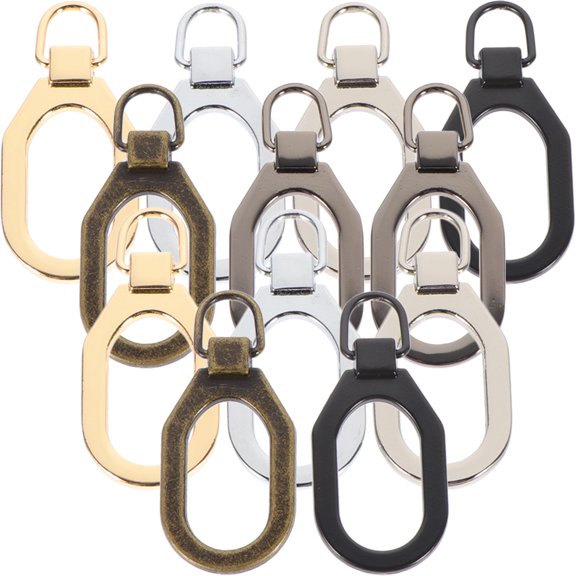 unbranded 12 Pcs Zipper Puller Helper Detachable Suitcase Repair Good Replacement Pulls