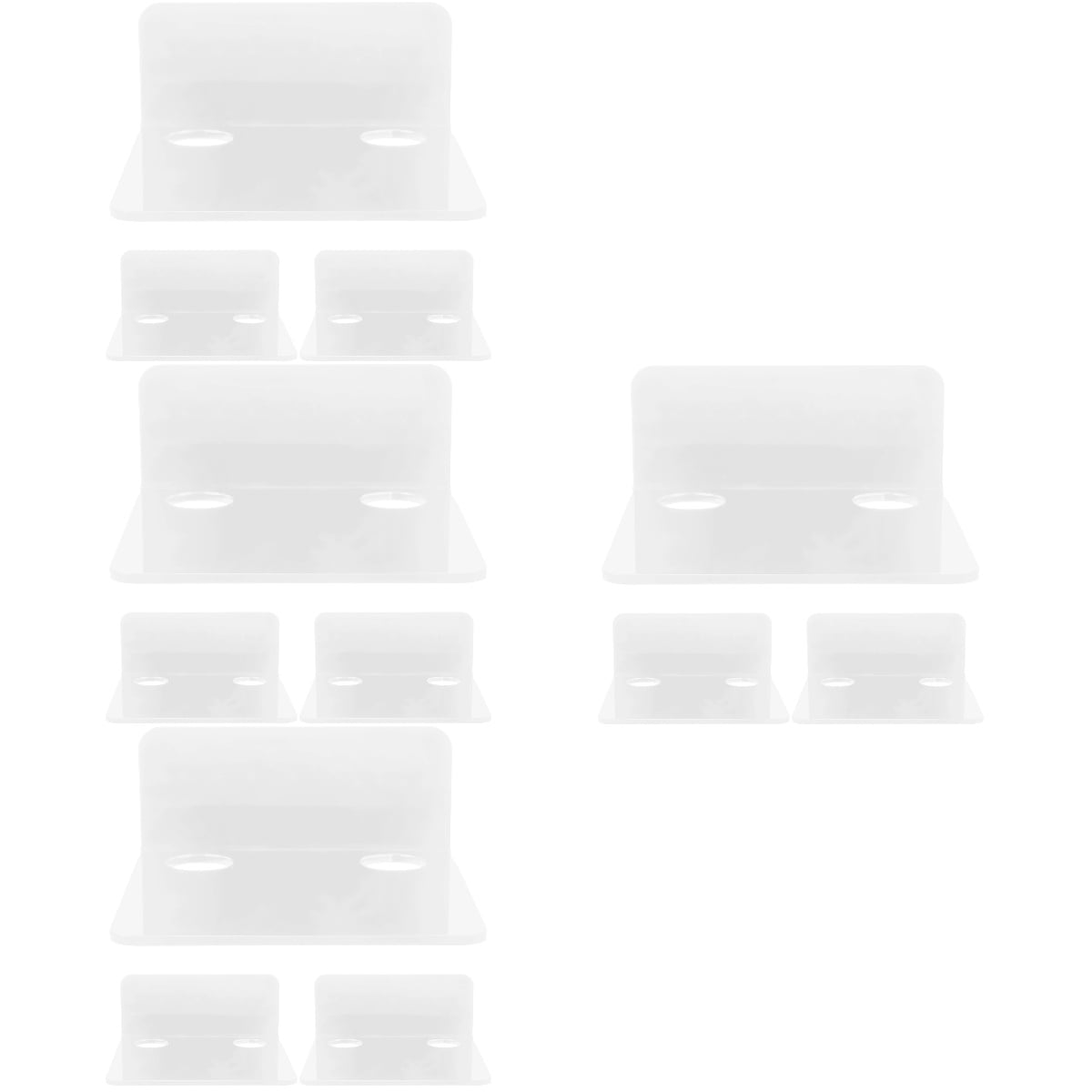 unbranded 12 pcs Small Floating Shelf Wall Router Storage Bracket Baby ...