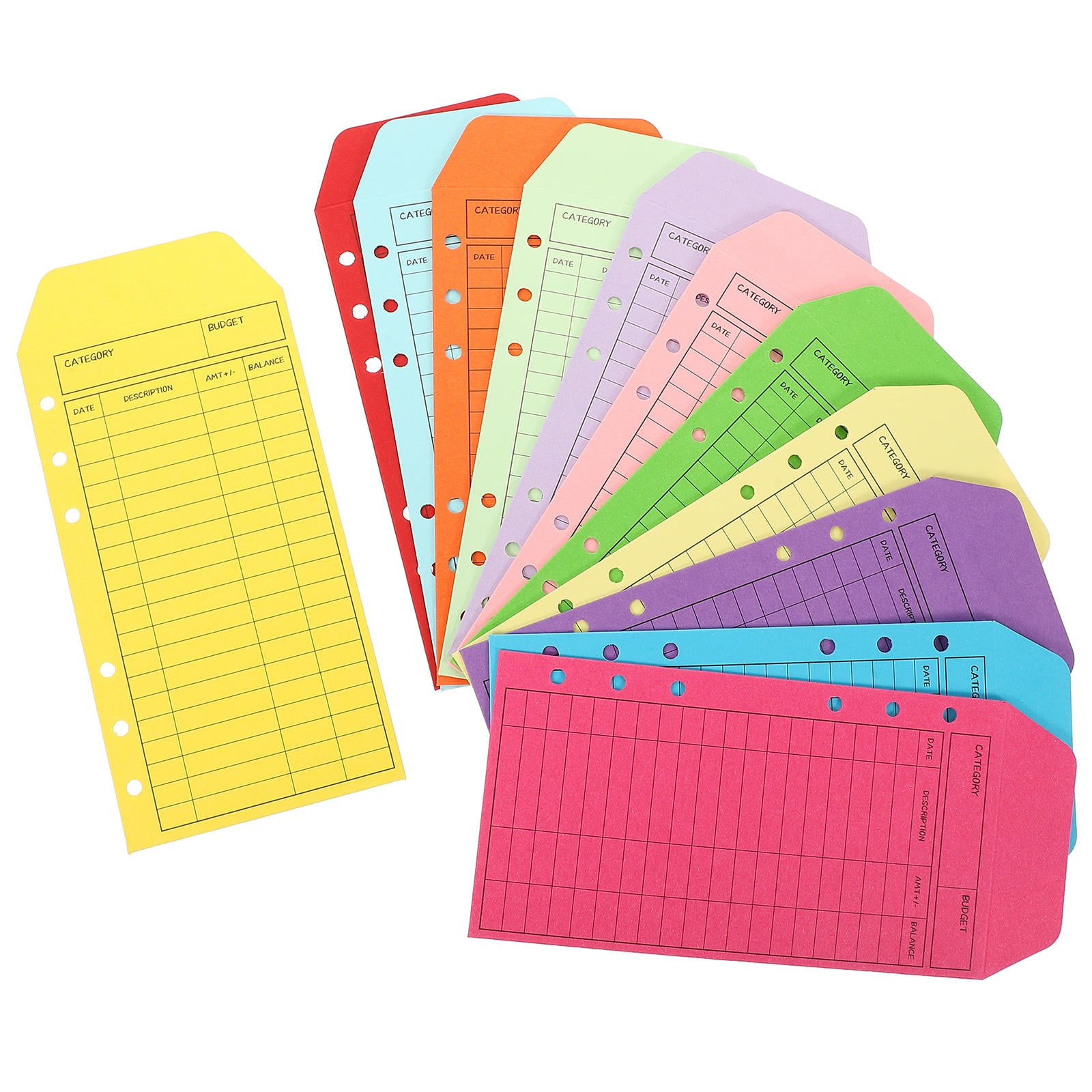 TEHAUX Cash Expense Envelopes Budgeting Tools Paper 12Pcs - Walmart.com